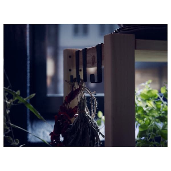 Ikea IVAR - Hook for side pillar, black ,