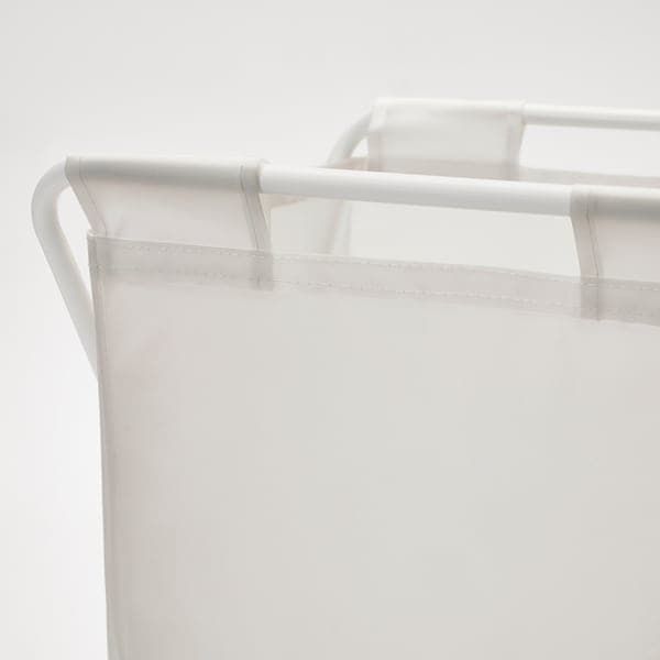 Ikea JÄLL - Laundry bag with stand, white, 50 l