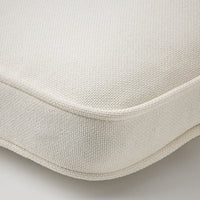 JÄRPÖN/DUVHOLMEN Outdoor seat/back cushion - white 116x45 cm - best price from Maltashopper.com 59412829