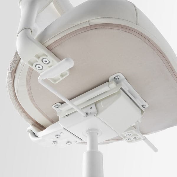 JÄRVFJÄLLET Office chair with armrests - Grann white , - best price from Maltashopper.com 40521852