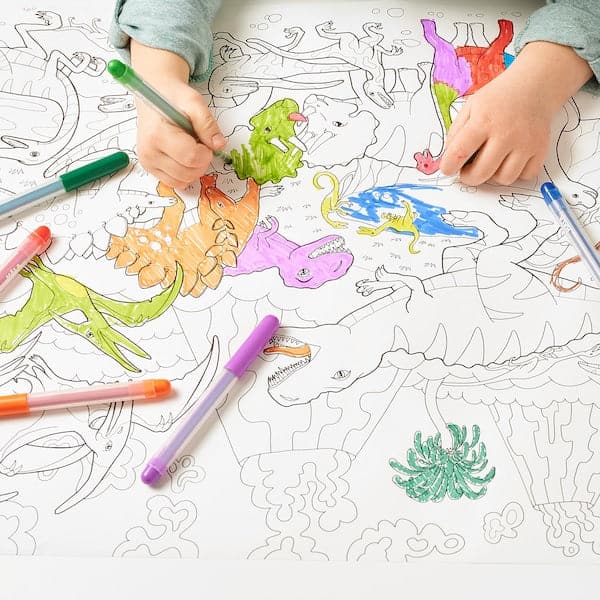 JÄTTELIK - Colouring paper roll , - best price from Maltashopper.com 60485216