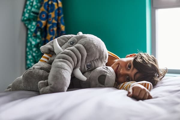 JÄTTESTOR - Soft toy, elephant/grey - best price from Maltashopper.com 70373591