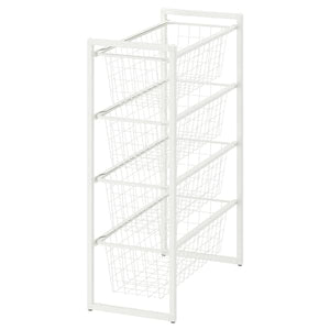 Ikea JONAXEL - Storage combination, white, 25x51x70 cm
