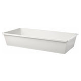 JOSTEIN container, white/in/outdoor, 80x40x15 cm