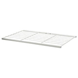 JOSTEIN shelf, wire/in/outdoor white, 57x40 cm