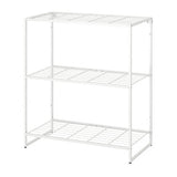 JOSTEIN shelving unit, in/outdoor/wire white, 81x40x90 cm