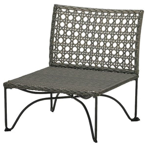 Ikea JUTHOLMEN - One-seat section, outdoor, dark grey-brown