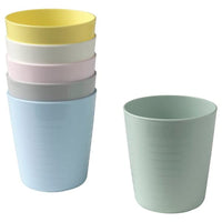 KALAS mug, mixed colours, 6 pack
