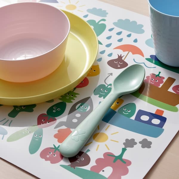 Ikea KALAS - Spoon, mixed colours