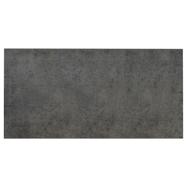 KALHYTTAN drawer front, dark grey concrete effect, 80x39.7 cm