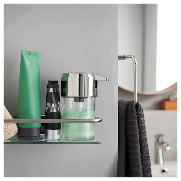 Ikea KALKGRUND - Shower shelf, chrome-plated , 24x6 cm