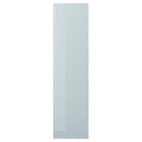 KALLARP cover panel, high-gloss light grey-blue, 62x240 cm