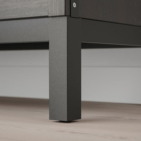 Ikea KALLAX - Underframe, black, 146x39x18 cm