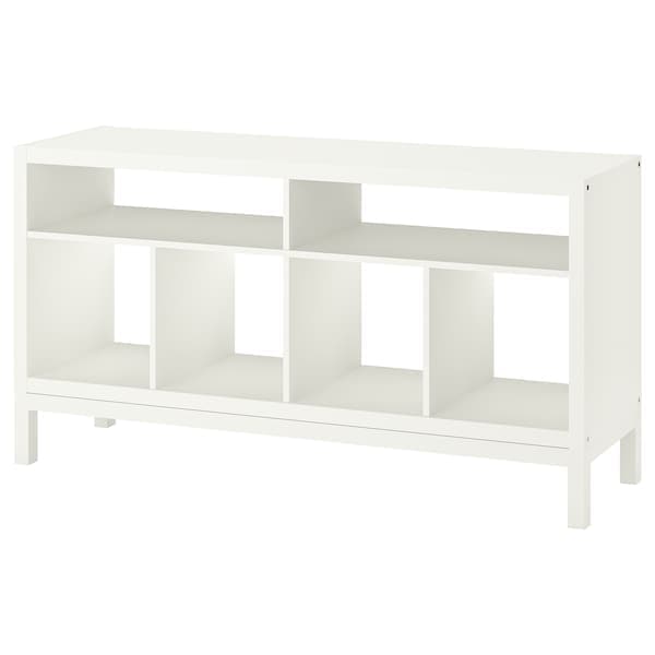 Ikea KALLAX - Tv bench with underframe, white, 147x39x78 cm