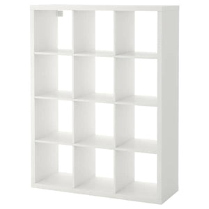 KALLAX - Shelving unit, white, 112x147 cm - best price from Maltashopper.com 10409932