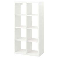 KALLAX shelving unit, white, 77x147 cm