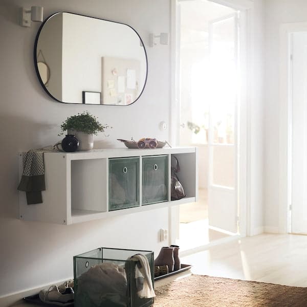 Ikea KALLAX - Shelving unit, white, 42x147 cm