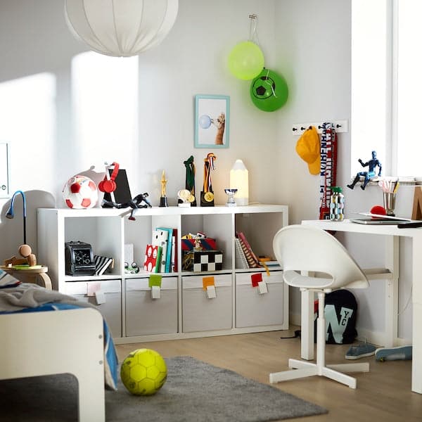 Ikea KALLAX - Shelving unit, white, 77x147 cm