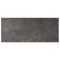 KALLVIKEN drawer front, dark grey concrete effect, 60x26 cm