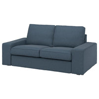 KIVIK 2-seat sofa, Gunnared blue, 190x83x95 cm