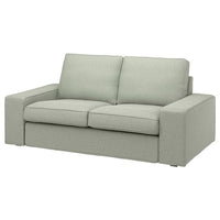 KIVIK 2-seat sofa, Gunnared light green, 190x83x95 cm