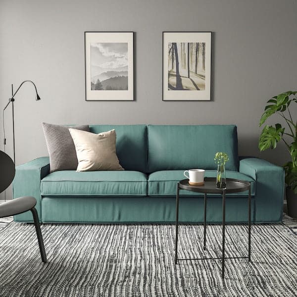 Ikea KIVIK 3-seater sofa, Kelinge grey-turquoise ,