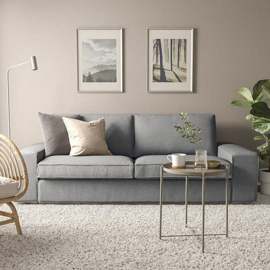 Ikea KIVIK 3-seater sofa, Tibbleby beige/grey ,