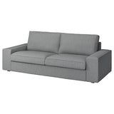 KIVIK 3-seat sofa, Tibbleby beige/grey, 228x83x95 cm