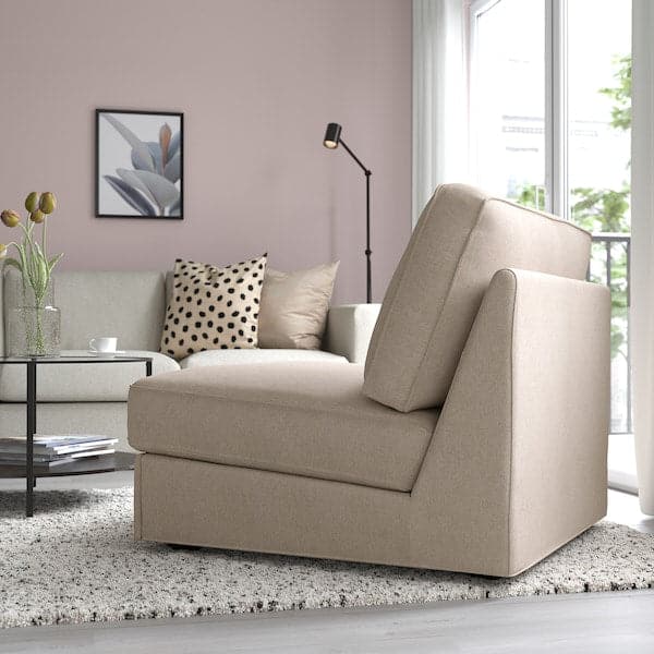 Ikea KIVIK - 1-seater sofa bed, Tallmyra beige ,