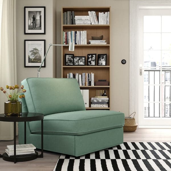 KIVIK - 1-seater sofa bed, Tallmyra light green , - best price from Maltashopper.com 59482780