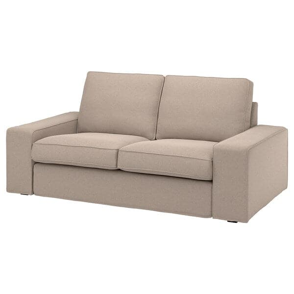 KIVIK - 2-seater sofa cover, Tallmyra beige , - best price from Maltashopper.com 80517141