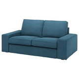 KIVIK cover for 2-seat sofa, Tallmyra blue
