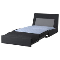 KIVIK cover for 1-seat sofa-bed, Tresund anthracite