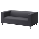KLIPPAN 2-seat sofa, Vissle grey, 180x66x88 cm