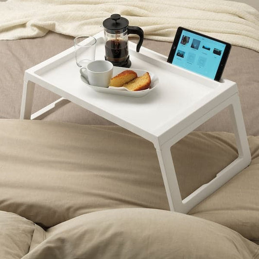 Ikea KLIPSK - Bed tray, white