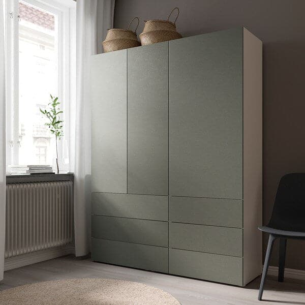 Ikea KLUBBUKT - Door, grey-green ,
