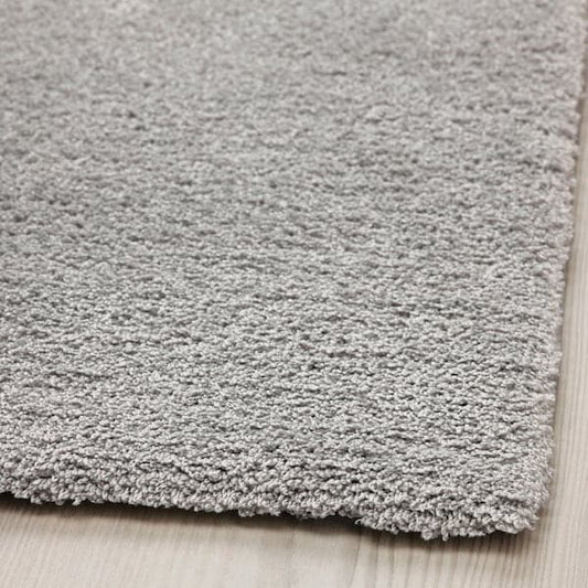 Ikea KNARDRUP - Rug, low pile, light grey, 160x230 cm