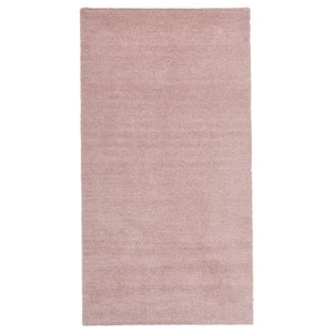 KNARDRUP - Rug, low pile, pale pink, 80x150 cm - best price from Maltashopper.com 40492604