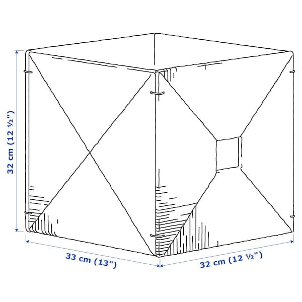 Ikea KNIPSA - Basket, seagrass, 32x33x32 cm