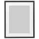 KNOPPÄNG frame, black, 40x50 cm
