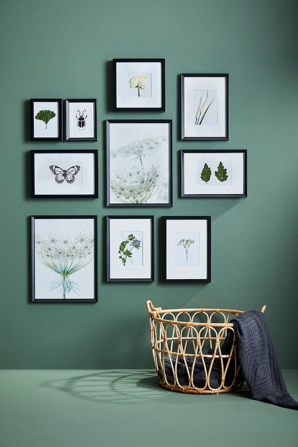 Ikea KNOPPÄNG - Frame, black, 30x40 cm