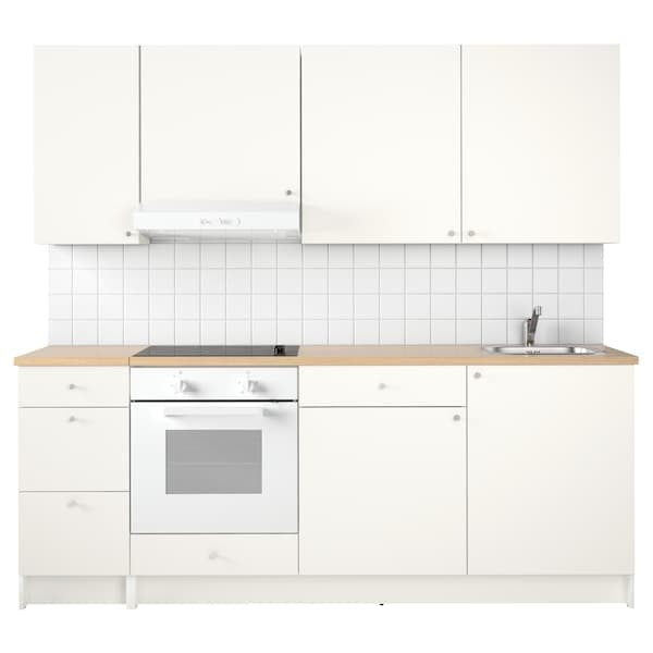 Ikea KNOXHULT Kitchen - white 220x61x220 cm , 220x61x220 cm
