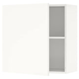 KNOXHULT wall cabinet with door, white, 60x60 cm