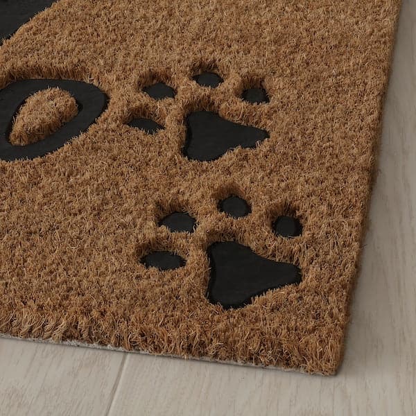 Ikea KÖLKÄR Doormat - black 40x60 cm