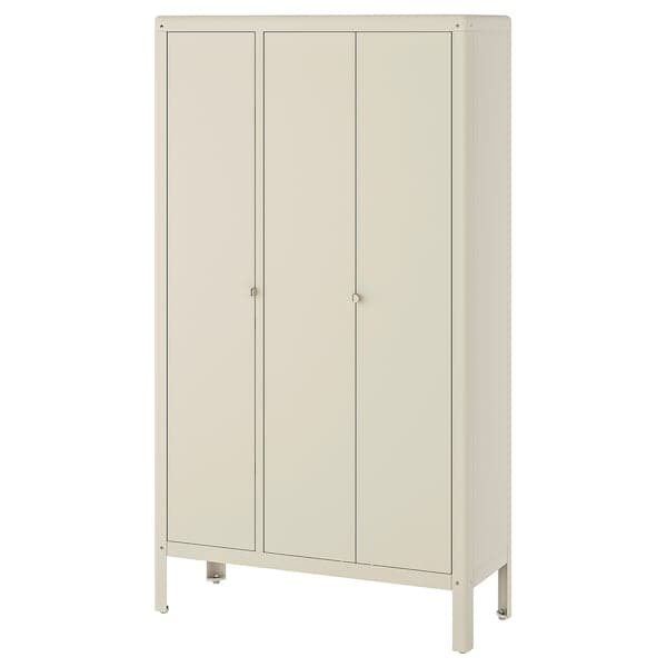KOLBJÖRN cabinet in/outdoor, beige, 90x161x37 cm