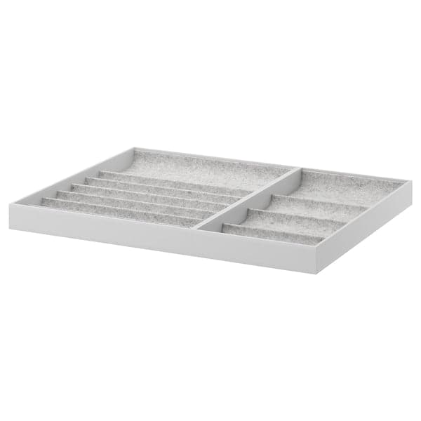 Ikea KOMPLEMENT - Insert for pull-out tray, light grey, 75x58 cm