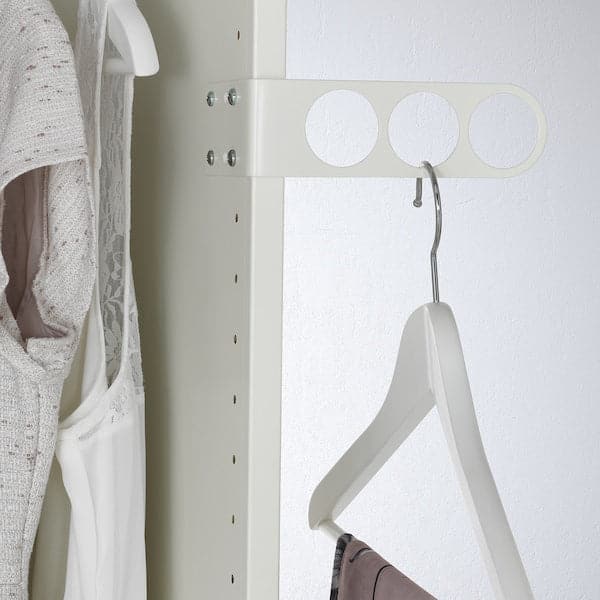 Ikea KOMPLEMENT - Valet hanger, white, 17x5 cm