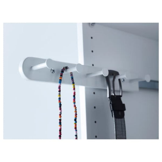 Ikea KOMPLEMENT - Pull-out multi-use hanger, white, 35 cm