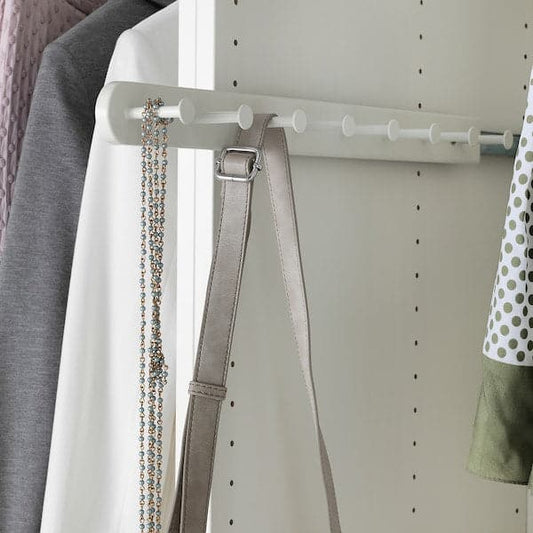 Ikea KOMPLEMENT - Pull-out multi-use hanger, white, 58 cm