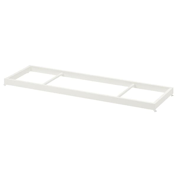 KOMPLEMENT clothes rail, white, 100x35 cm